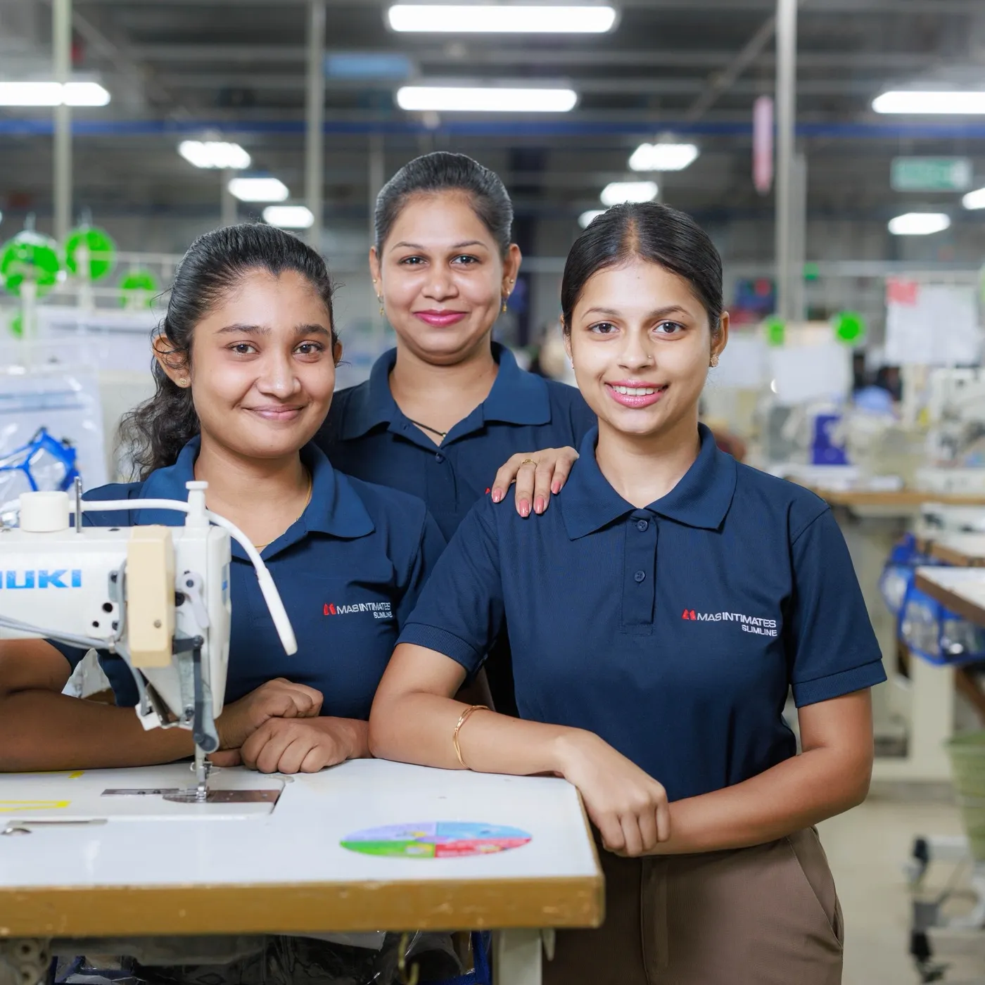 MAS team members at work