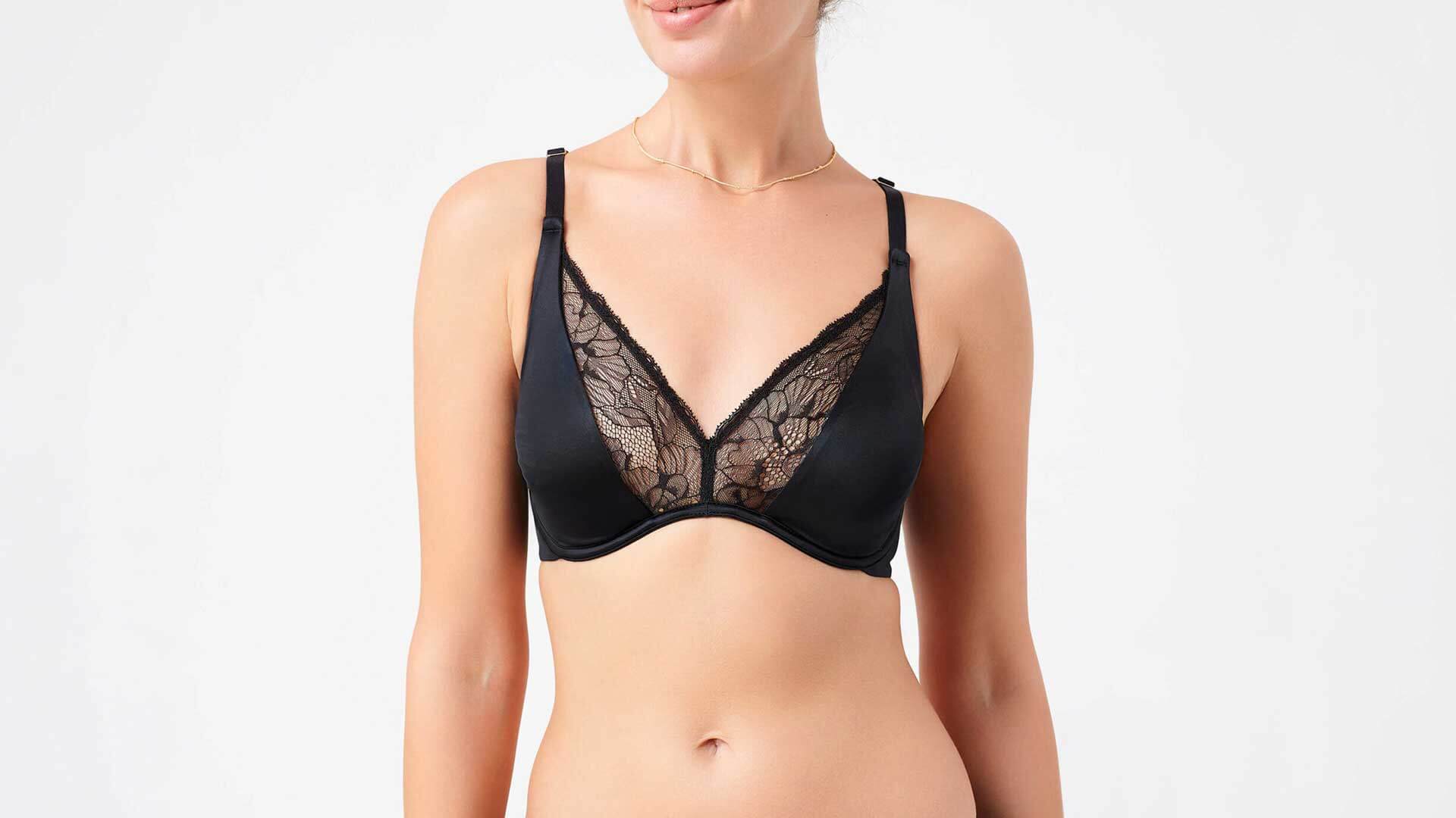 Plunge lace bra manufacturer