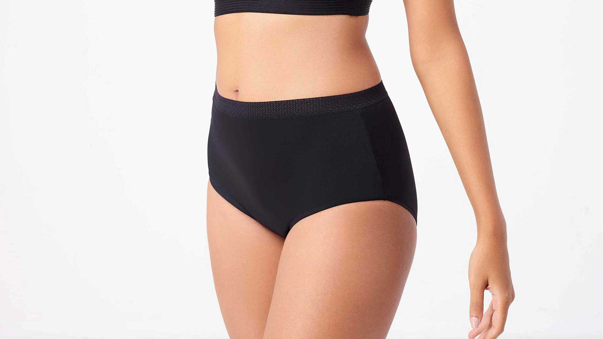 Black Washable absorbent underwear manufacturer