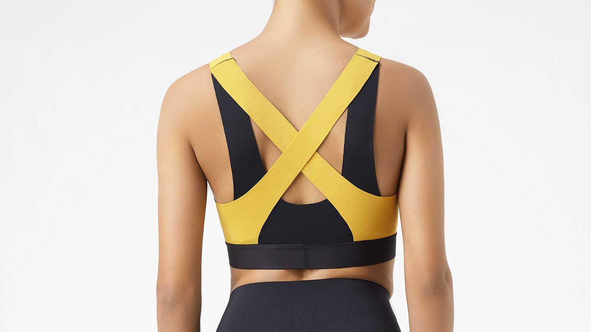 Sports bra with support
