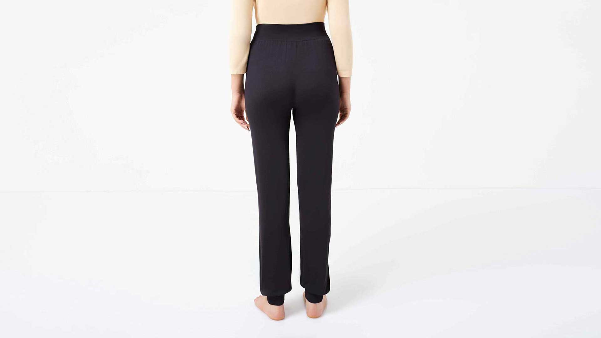 Black color menpausal pant manufacturer for women