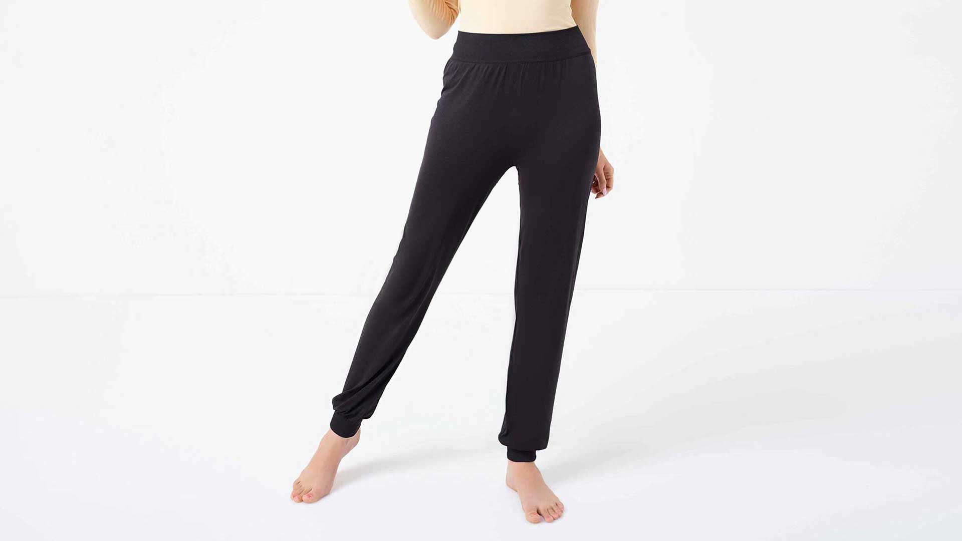 Black color menpausal pant manufacturer